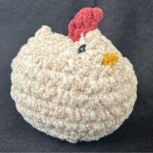 Handmade Crochet Plush Chicken